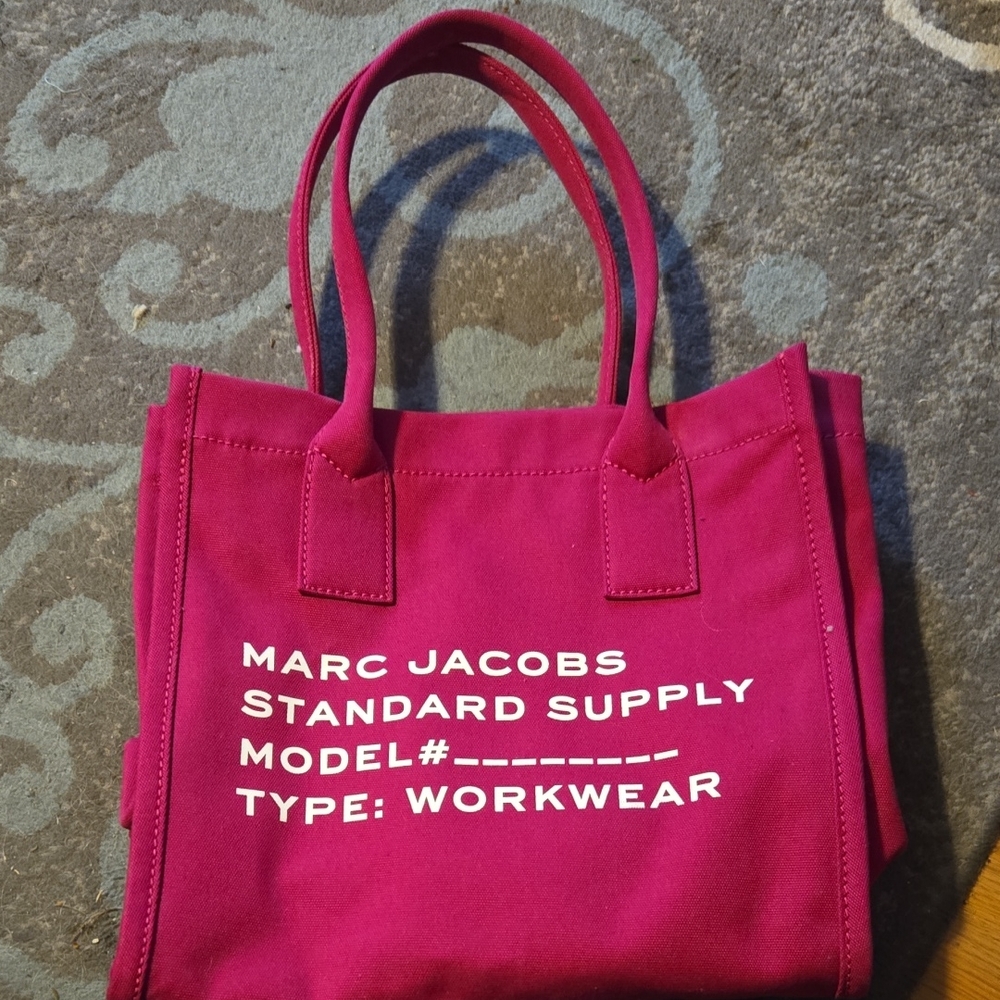 Marc Jacobs Fuchsia Workwear Tote